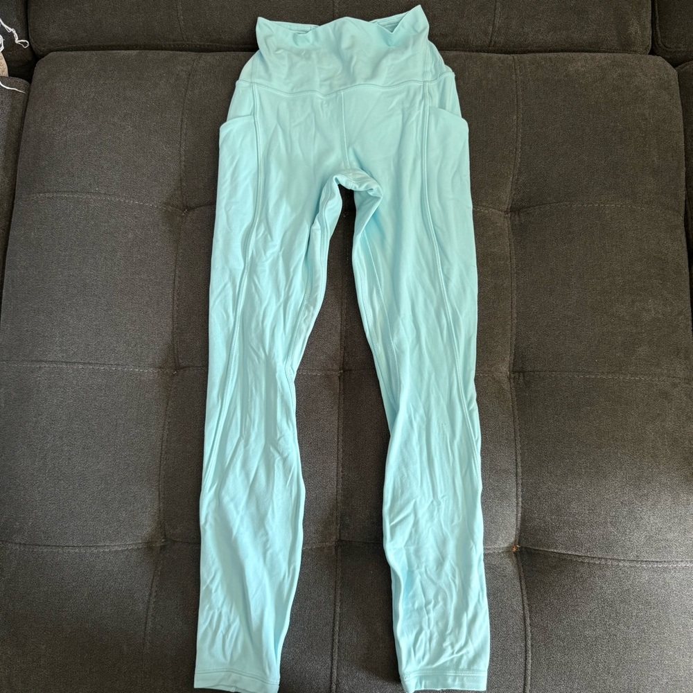 lululemon athletica Light Blue Leggings